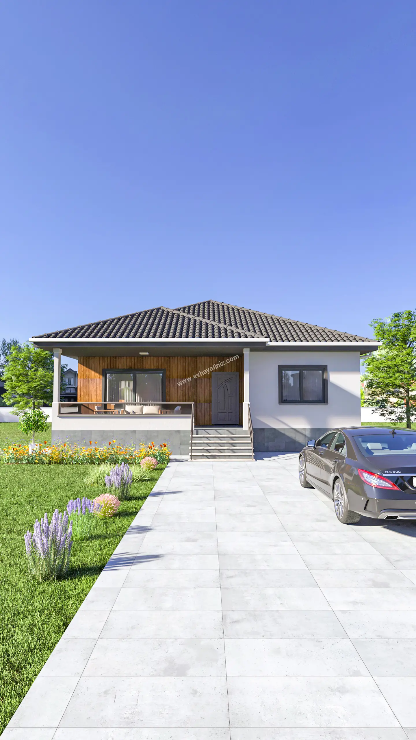 3+1 Müstakil Ev Planı